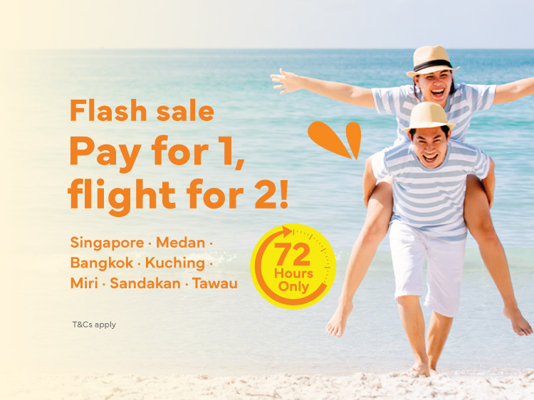 2 for 1 flights online